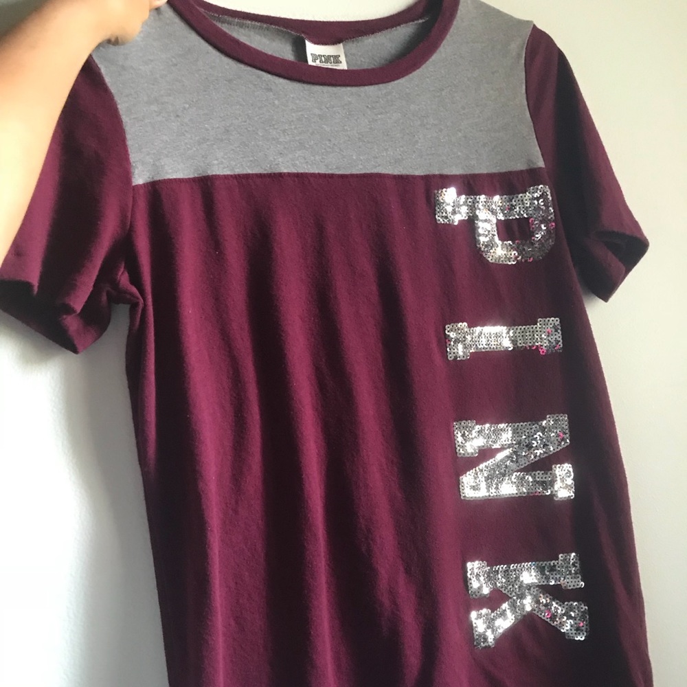 Pink bling shirt